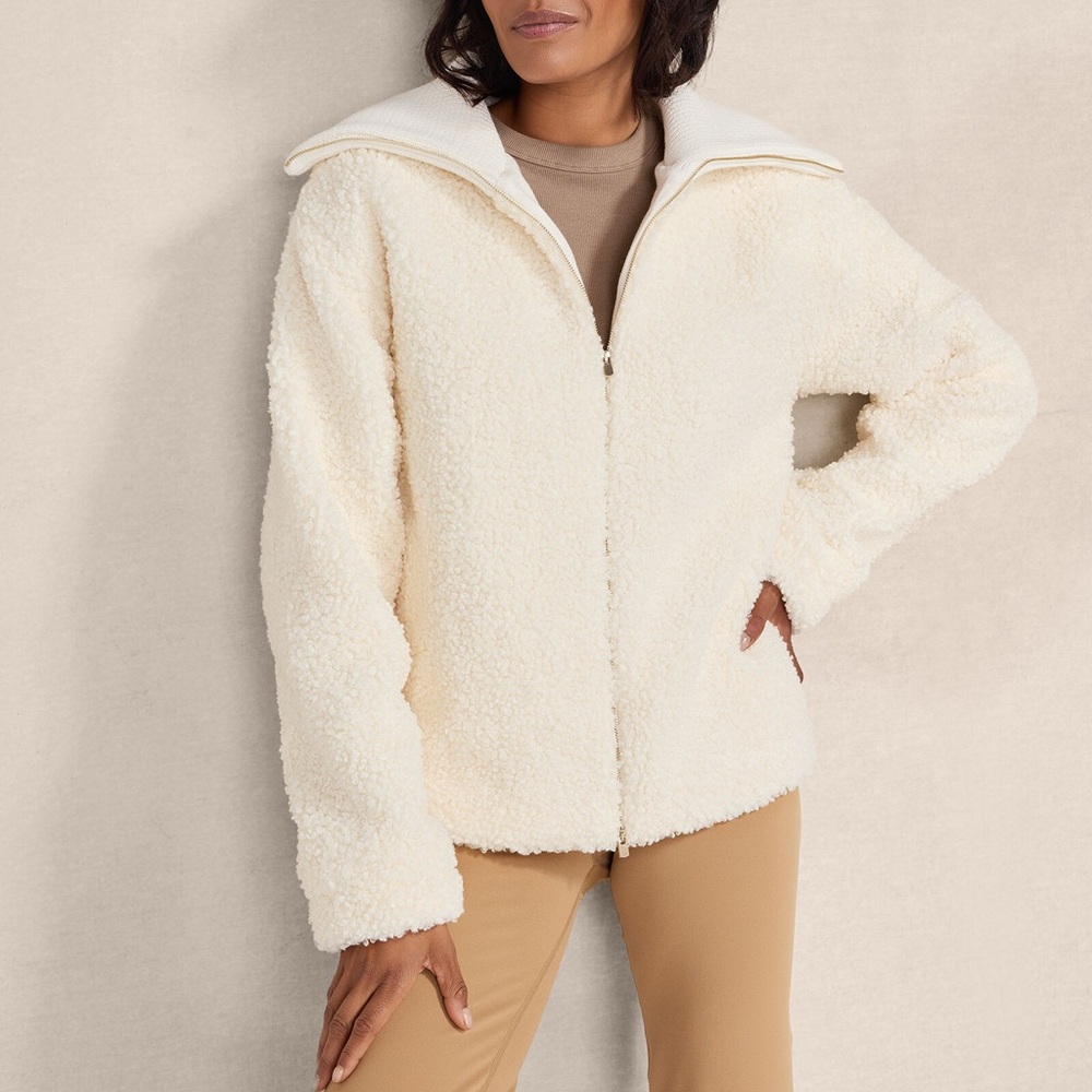 Haven Well Within Sherpa Jacket XXL Zip NEW NWT